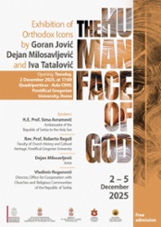 Mostra di icone ortodosse di Goran Jović Dejan Milosavljević e Iva Tatalović